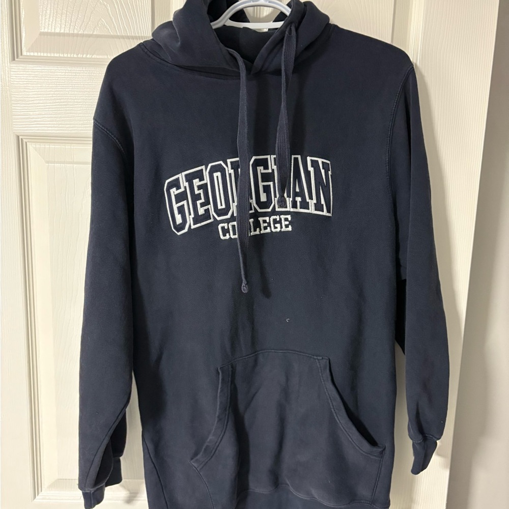 Bwear Navy Hoodie with Georgian College Logo
